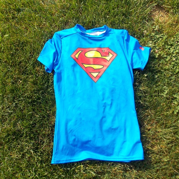 under armour superhero shirts kids